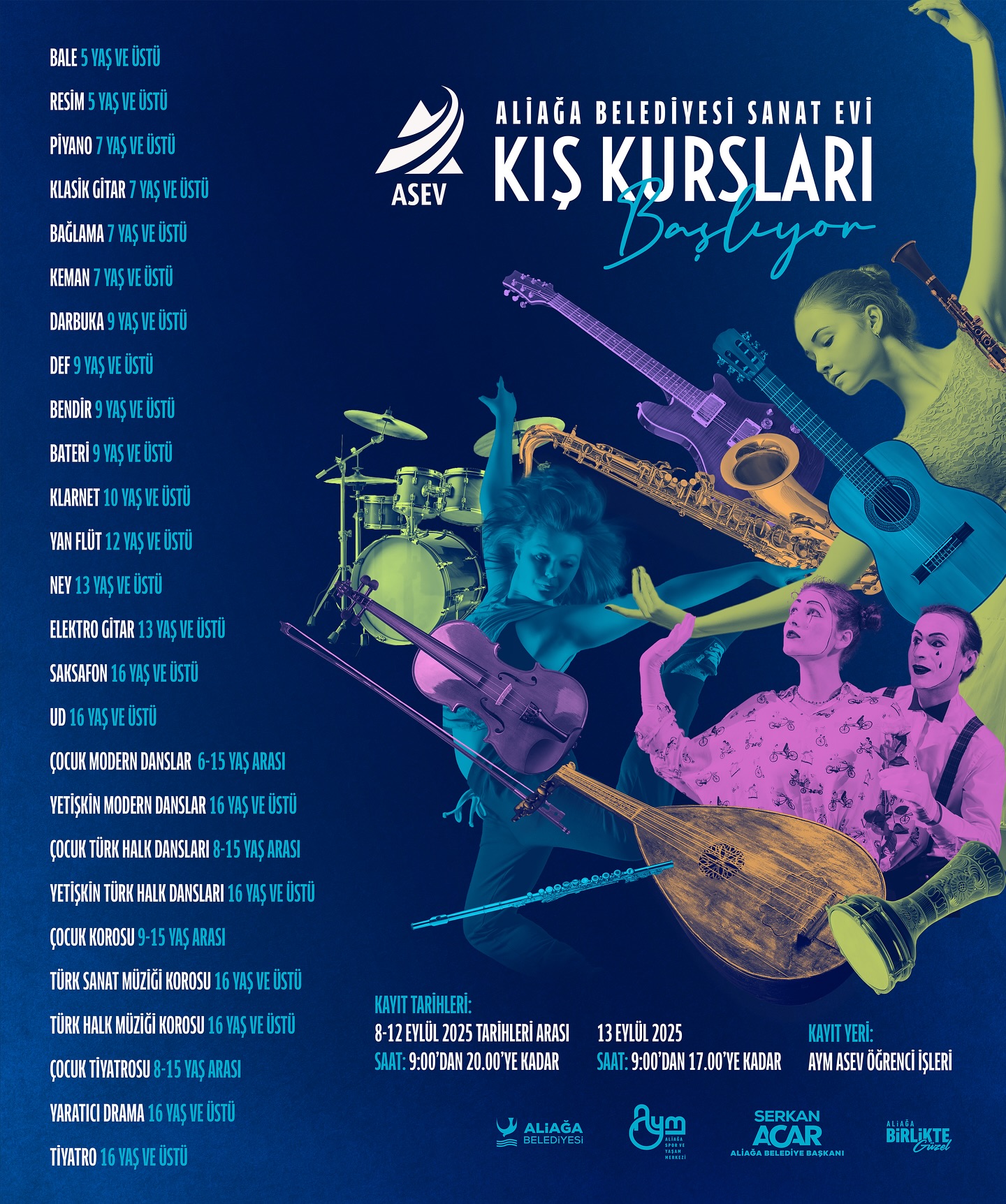 AYM ASEV Kış Kursları Başlıyor! 