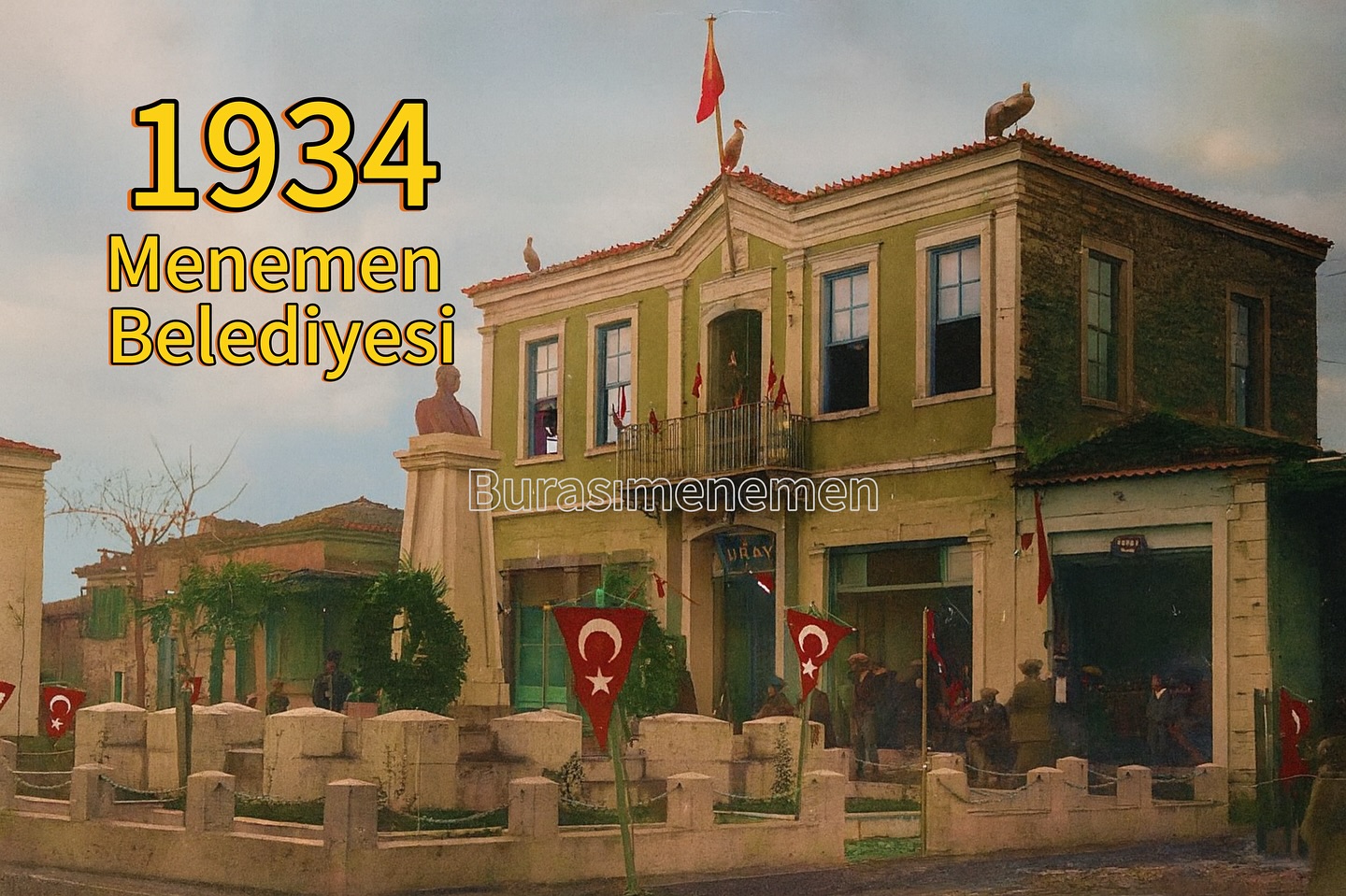  Menemen Belediyesi’nden Eski Bir Anı