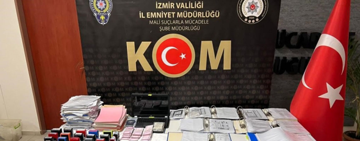 İzmir’de devleti milyarlarca lira zarar sokan naylon faturacı yakalandı