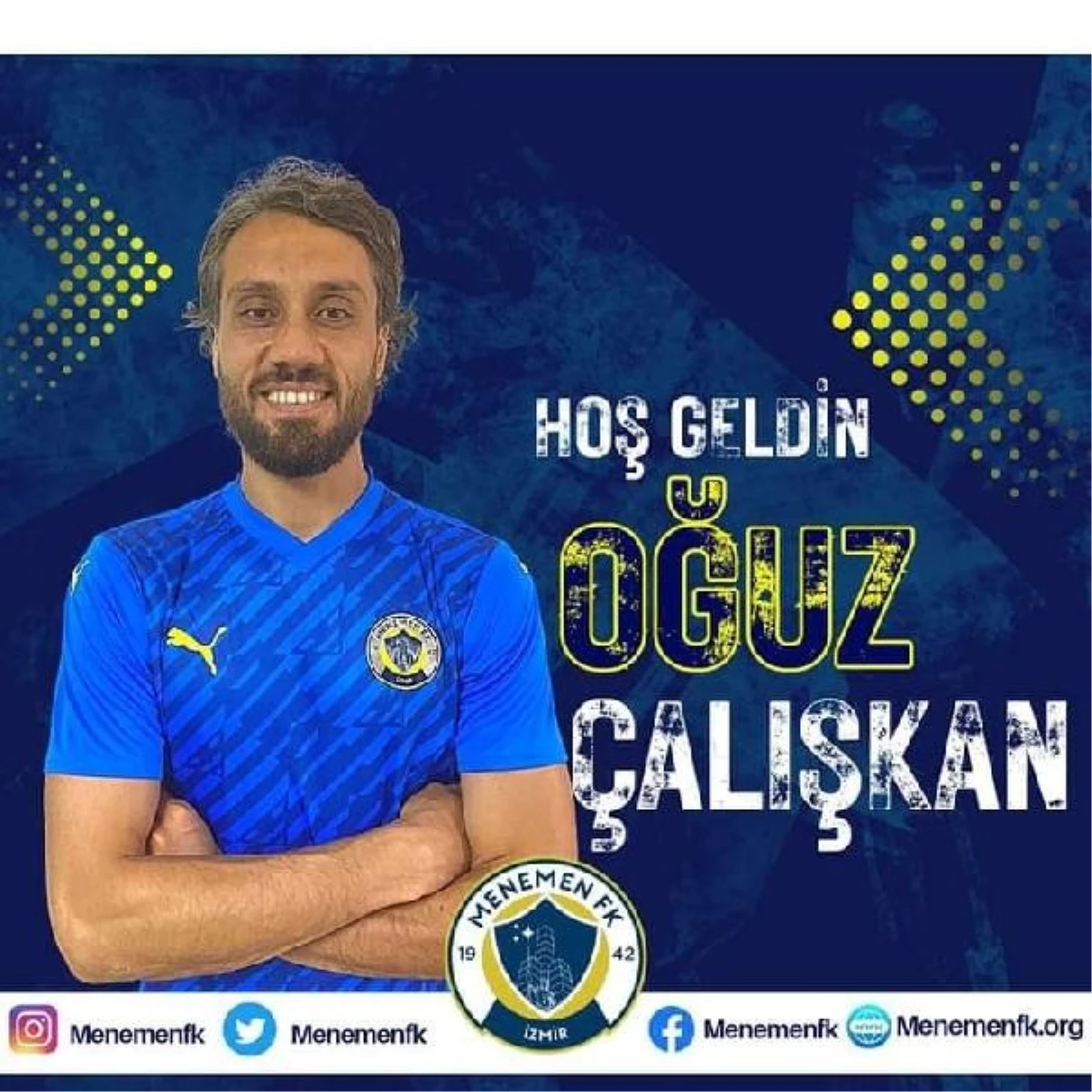 Menemen FK, kaleci Oğuz Çalışkan'ı transfer etti