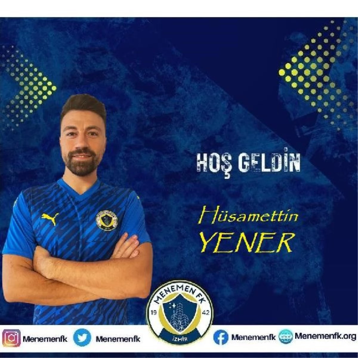 Menemen Futbol Kulübü, golcü Hüsamettin Yener ile anlaştı